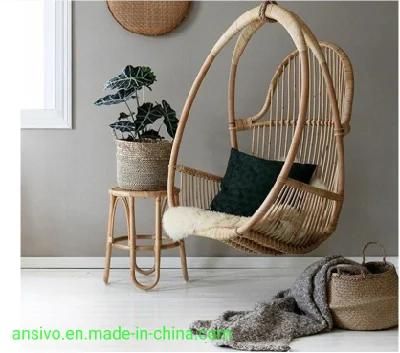 Leisure Nordic Style Bird&prime; S Nest Indoor Swing Hanging Chair Original Rattan Rattan Basket Rattan Chair