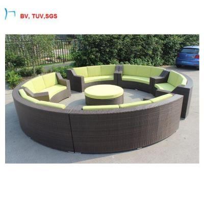 H-China New Outdoor Garden Furniture Wicker Sofa Set