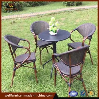 Starbucks Restaurant Dining Bistro Chair Set Garden Furniture (WF050057)