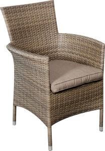 Garden Rattan Wicker Aluminum Indiana Brown Chair