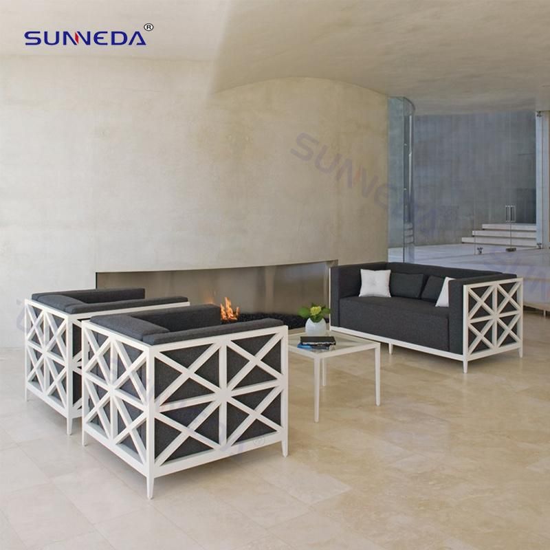 Modern Simple Design Sofa Set with Advanced Welding Procedure