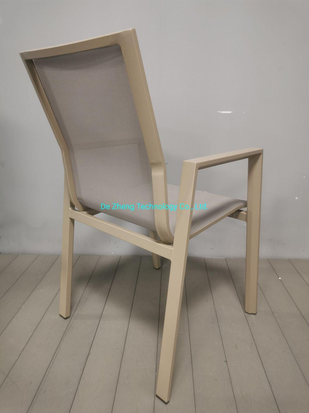 Factory Direct Sale Outdoor Dining Outdoor Bar Furniture Modern Garden Aluminium Furniture