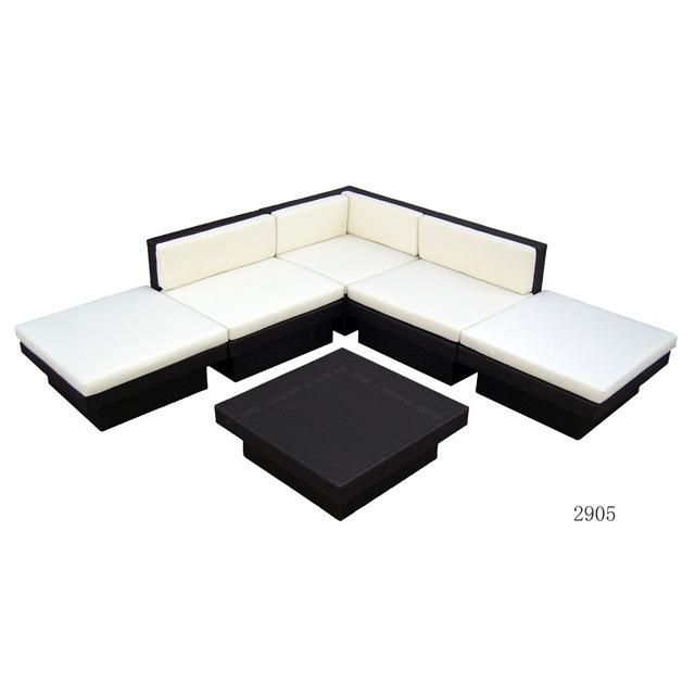 C-Durable Outdoor Rattan Furniture New Design Corner Sofa
