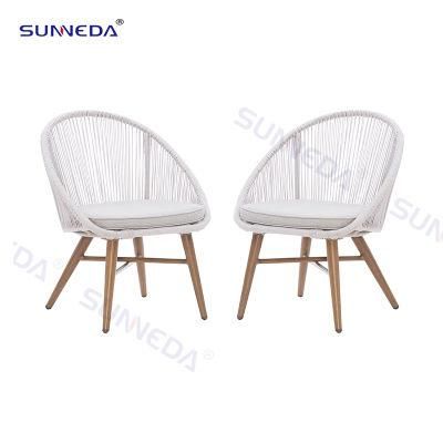 Outdoor Manufacturers Customized Garden Restaurant Casual 3PCS Chair and Table Set