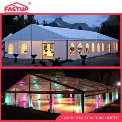 15m Wide PVC Transparent Wedding Party Event Tent for Sale