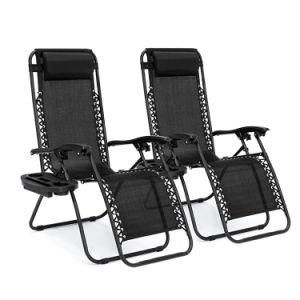 Wholesale Garden Outdoor Beach Folding Lounge Chair Adjustable Zero Gravity Recliner Chair Lounge