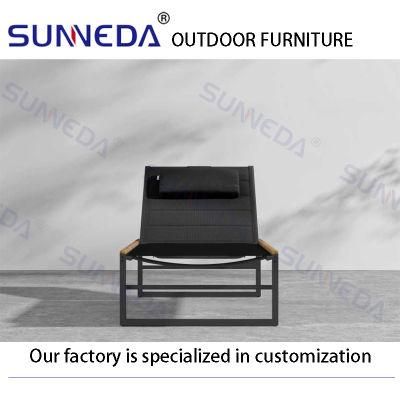 High Quality Hotsales Outdoor Furniture Sun Lounger Lying Bed Outdoor Garden Chair