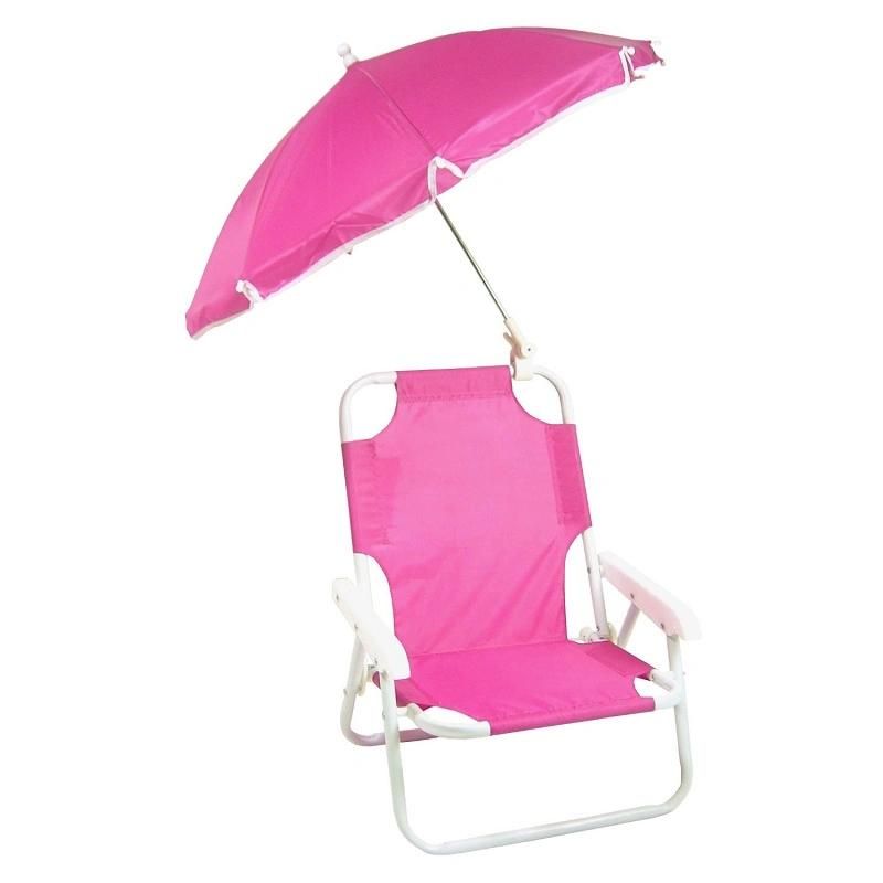 Kids Outdoor Canopy Chair Foldable Children′s Chair for Camping, Tailgates, and Outdoor Events
