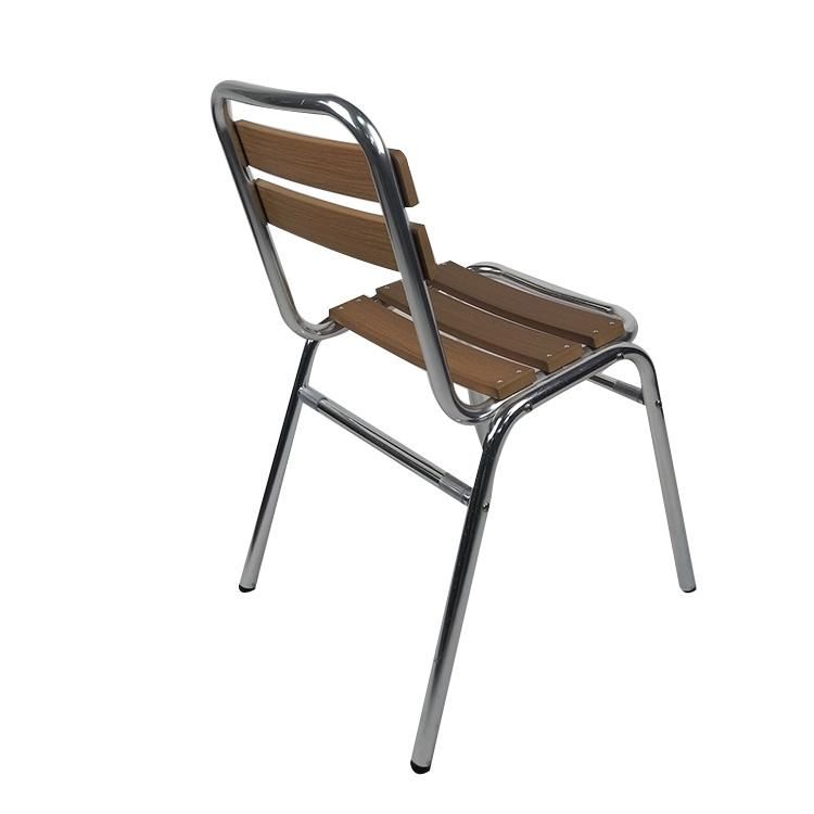 Street Outdoor White Ash Solid Wood Chair Outdoor Furniture