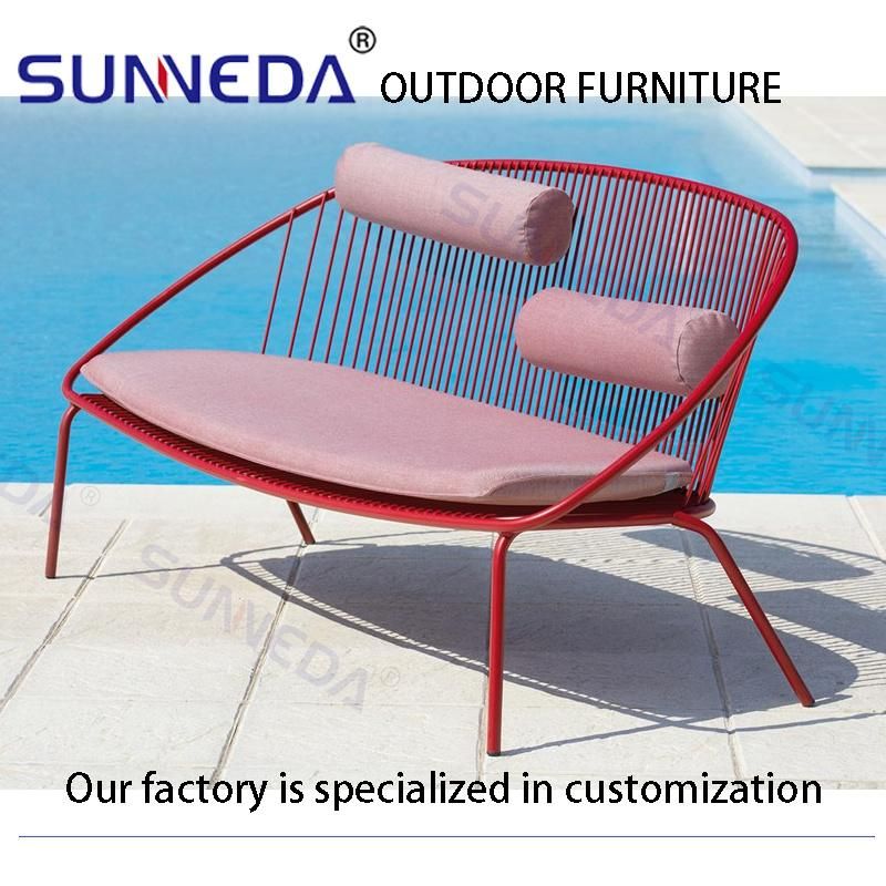 Classic Balcony Relaxing High Tea Coffee Furniture Sofa Set