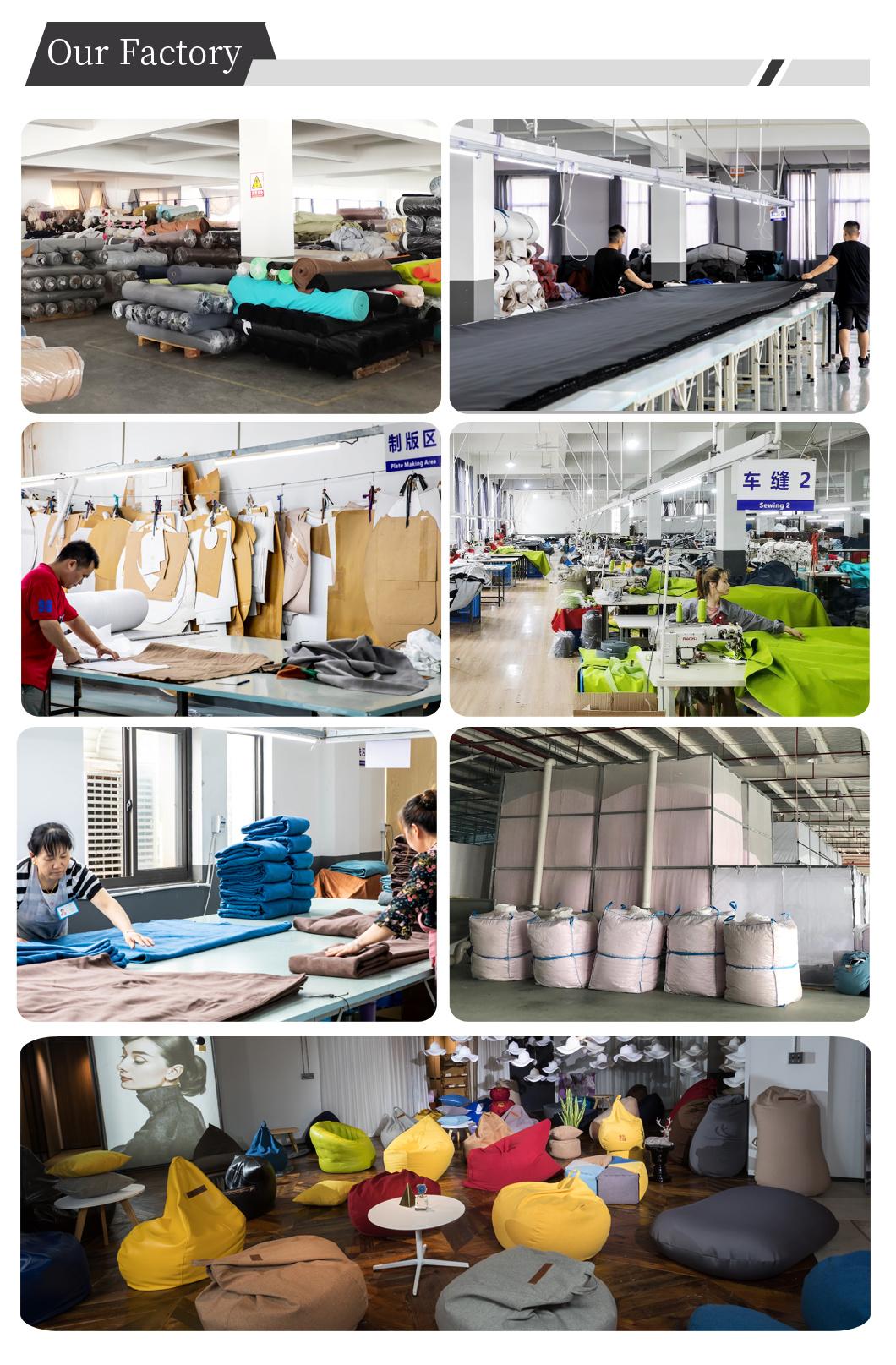 Wholesale Living Room Furniture, Tear Shape Bean Bag Filler Customized Indoor Sofa Bed Large Bean Bag Chair