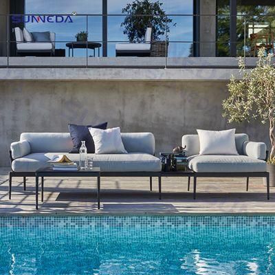 Outstanding Garden Set Chaise Lounge Modern Outdoor Sofas for Patio