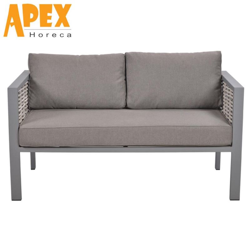Low Price Hot Sale Garden Hotel Furniture Aluminum Waterproof Sofa