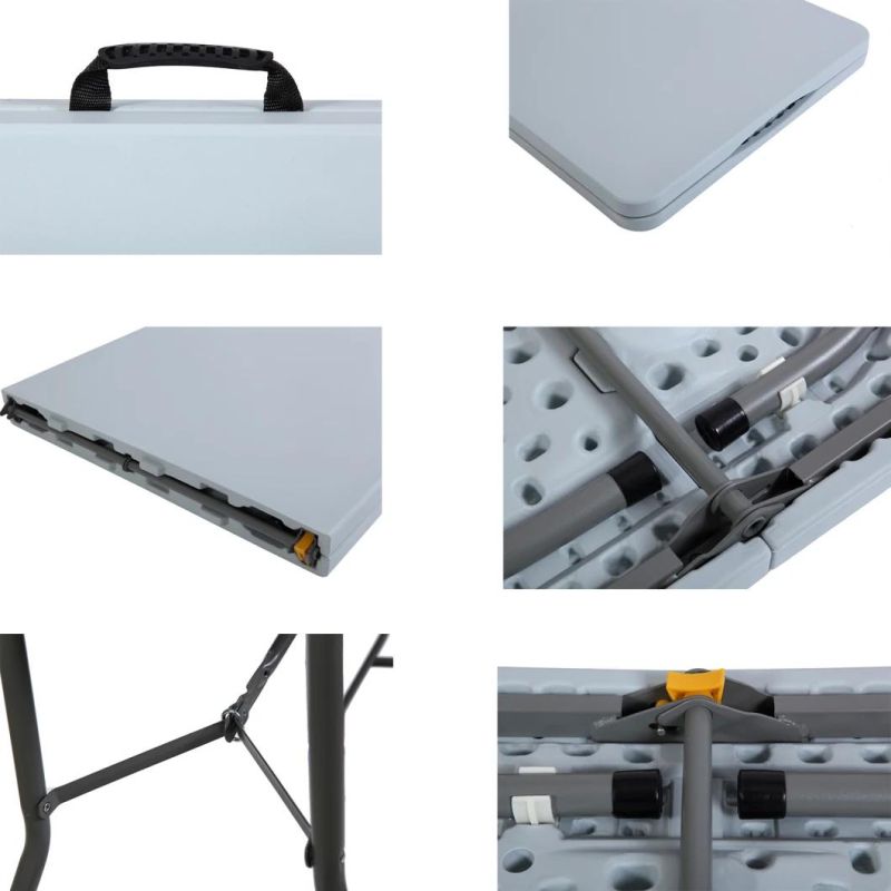 4FT Portable Folding Event Plastic Dining Table