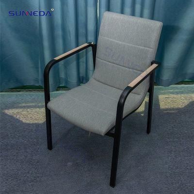 Courtyard Outdoor Plastic Wood Dining Table Set Dining Chair