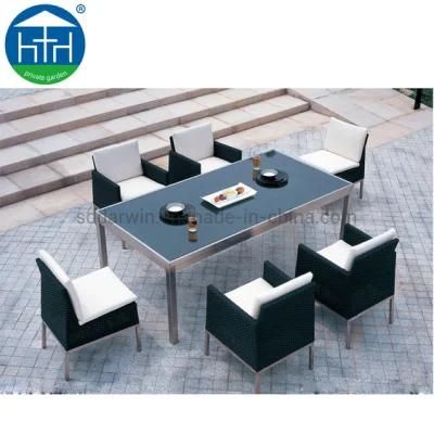 High Quality Garden Furniture PE Rattan/Wicker Dining Set Patio Outdoor Furniture