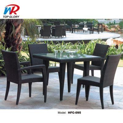 High Quality Outdoor Furniture Wicker Garden Rattan Chair and Table