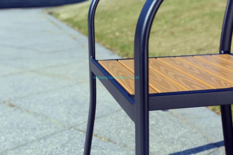 Commercial Home Balcony Leisure Funky Outdoor Wooden Cafe Chair Restaurant Chairs Set