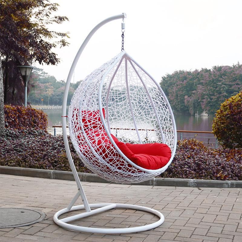 Colorful Outdoor Garden Indoor Patio Rattan Egg Hanging Swing Chair