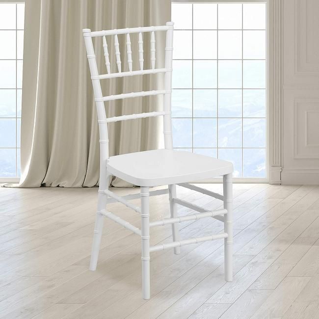 High Quality Wedding Events Plastic Resin White Tiffany Chiavari Chairs