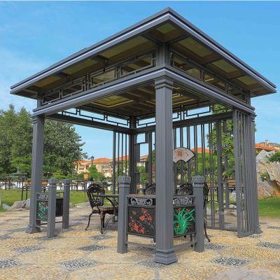 Customized Quad Darwin or OEM Carton Package Hard Top Weighted Gazebo