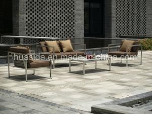 Outdoor 4-PCS Waterproof 304 Stainless Steel Sofa Set