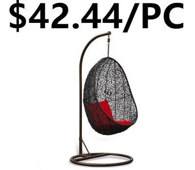 2020 Newest Design Rattan Wicker Balcony Lounger Rotary Patio Swing Chair