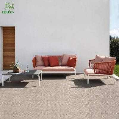 Modern Leisure Wicker Rattan Patio Hotel restaurant Outdoor Garden Furniture Sofa