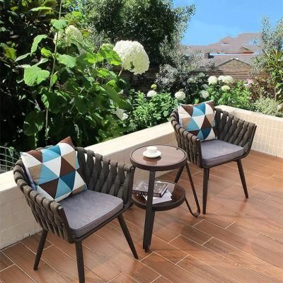 Outdoor Villa Garden Restaurant Aluminum Furniture Tea Table