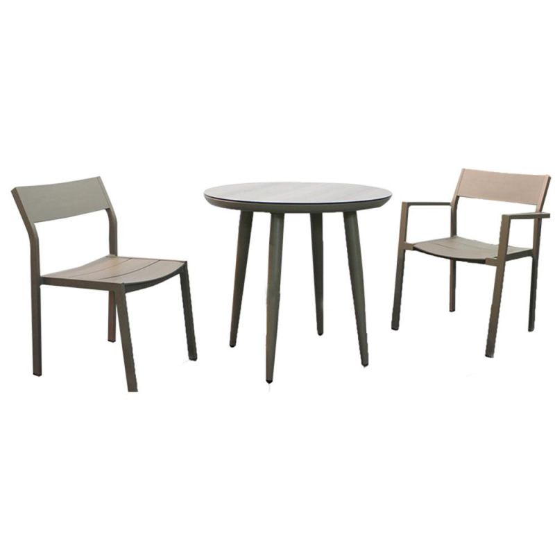 Factory Price Wholesale Outdoor Home Furniture Aluminum Dining Chair