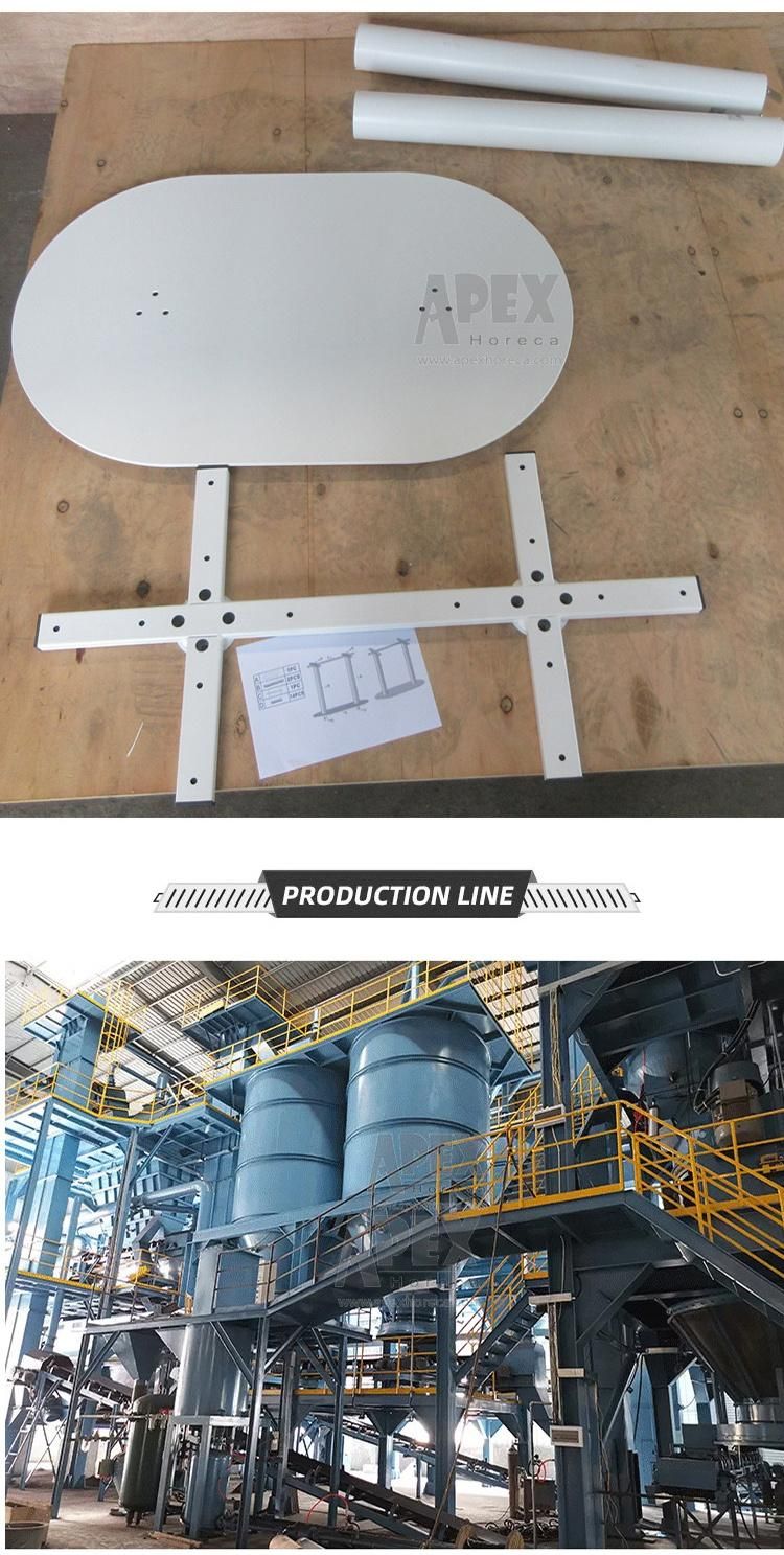 High Quality Outdoor Iron Table Support Retuarant Hotel Table Base