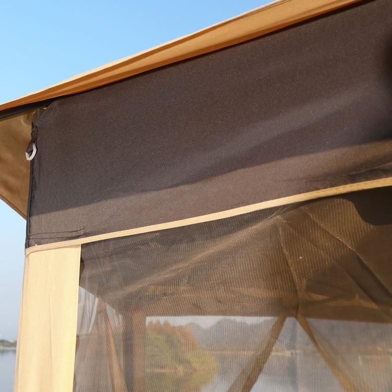 Outdoor Leisure Gazebo for Shade and Rain with Mosquito Netting