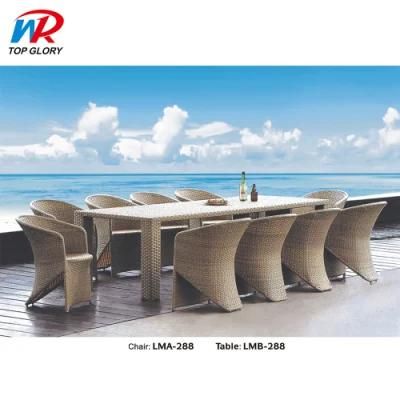 10 Years Export Experiences Garden Patio Dining Table Set Beach Chair Outdoor Furniture