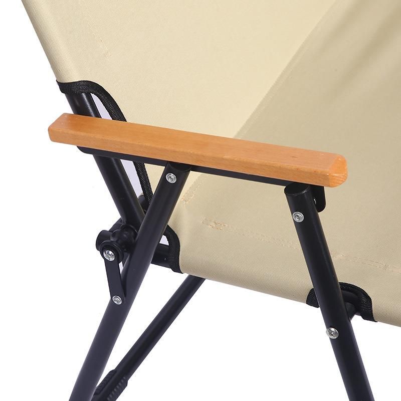 Portable Leisure Backrest Armchair Outdoor Folding Double Chair Aluminum Alloy Wyz19474