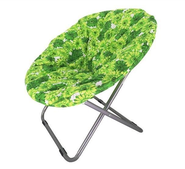Hot Sell Light Popular Metal Portable Comfortable Garden Folding Chair