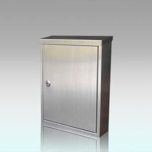 Gh-3331 Stainless Steel Wall Mounted Square Mailbox