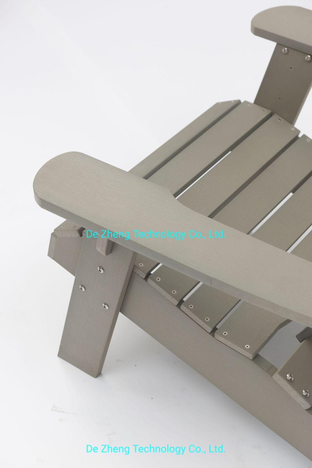 King Size Adirondack Chair Adult-Size Weather Resistant Lumber Back Support Polywood Chair