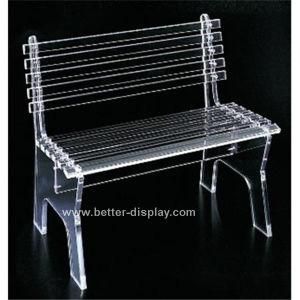 Acrylic Clear Park Bench Garden Chair (BTR-Q3009)