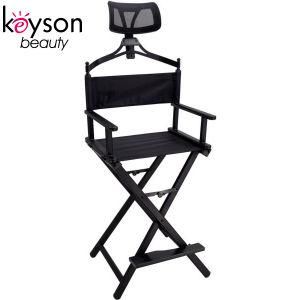 China 2019 Custom Foldable Professional Make up Chair with Headrest