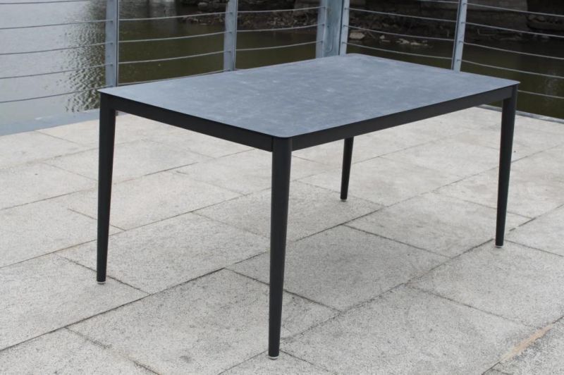 Foshan Room OEM Customized Aluminium Outdoor Set Dining Table Sets