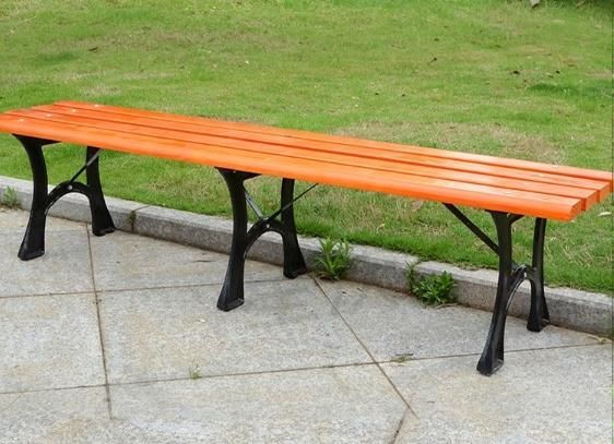 Iron Cast Leg Park Bench with WPC Slats