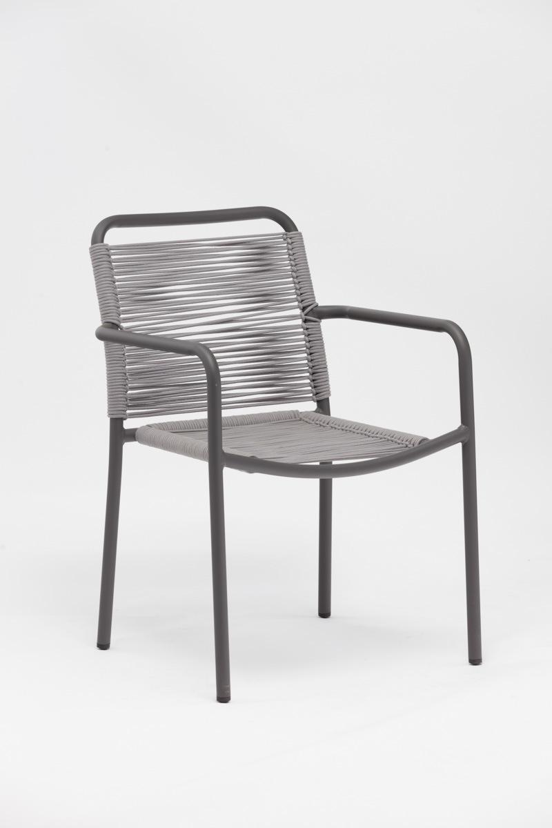 Eco-Friendly Material Outdoor Restaurant Furniture Garden Wicker Rope Rattan Chair