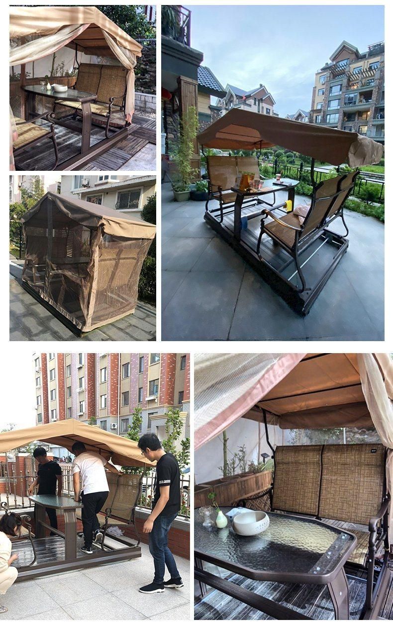 Outdoor Courtyard Hammock Family Outdoor Hanging Chair Courtyard Tent Swing