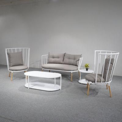 500PCS/Month Hotel/Garden/Patio Darwin Wrapped Paper/ Carton Box Cheap Set Aluminium Garden Corner Sofa