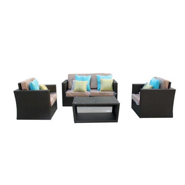 Sofa Set Outdoor Furniture Modern Rattan Patio Wicker Sofa