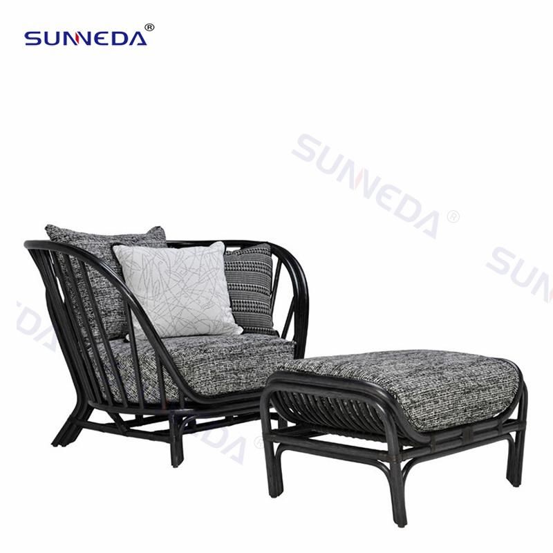 Italian Style Living Room Sofa Set with Durable Aluminum Frame