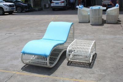 Foshan Unfolded OEM Beach Chairs for Sale Rattan Outdoor Furniture
