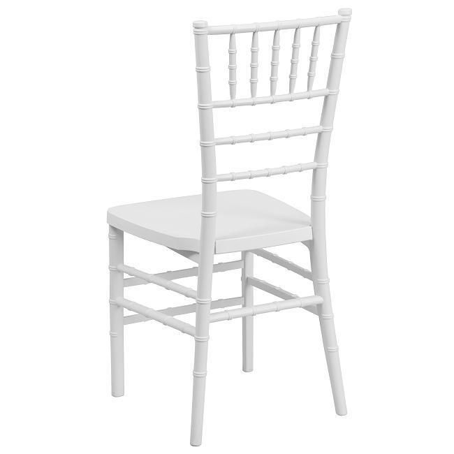 High Quality Wedding Events Plastic Resin White Tiffany Chiavari Chairs