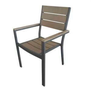 Garden Furniture Plastic Wood Dinging Chair Outdoor Restaurant Chairs