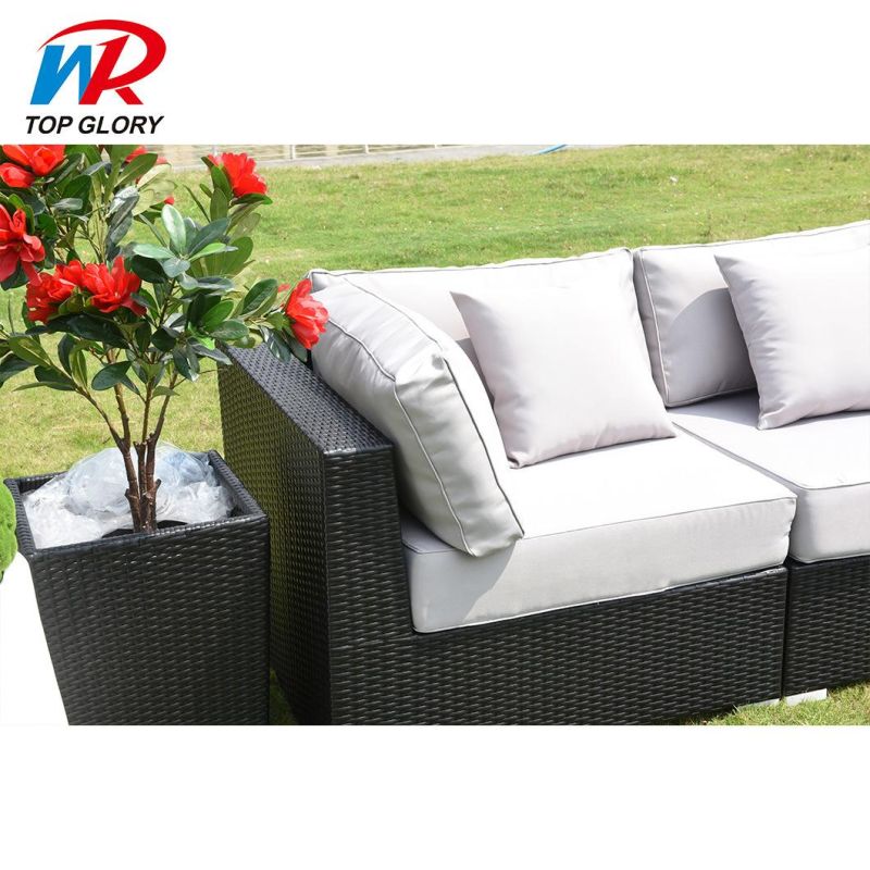 Wholesale Modern Customized Hotel Patio Leisure Garden Sets Outdoor Rattan Sofa Furniture